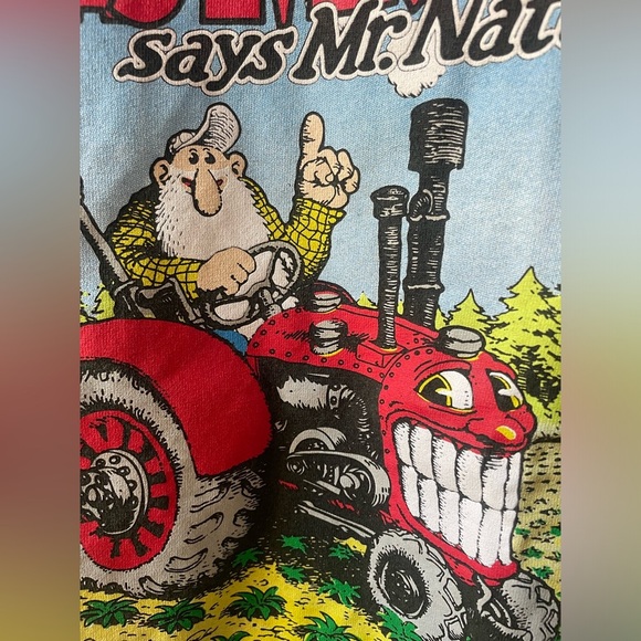 R. Crumb Twas Ever Thus Keep On Truckin’ Comic Graphic Tee Shirt NWOT - Picture 3 of 7